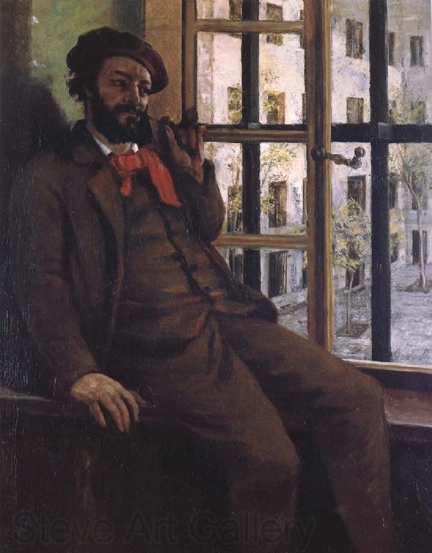 Gustave Courbet Self-Portrait at Sainte-Pelagie